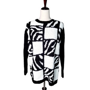 Vintage Reference Point Textured Sweater